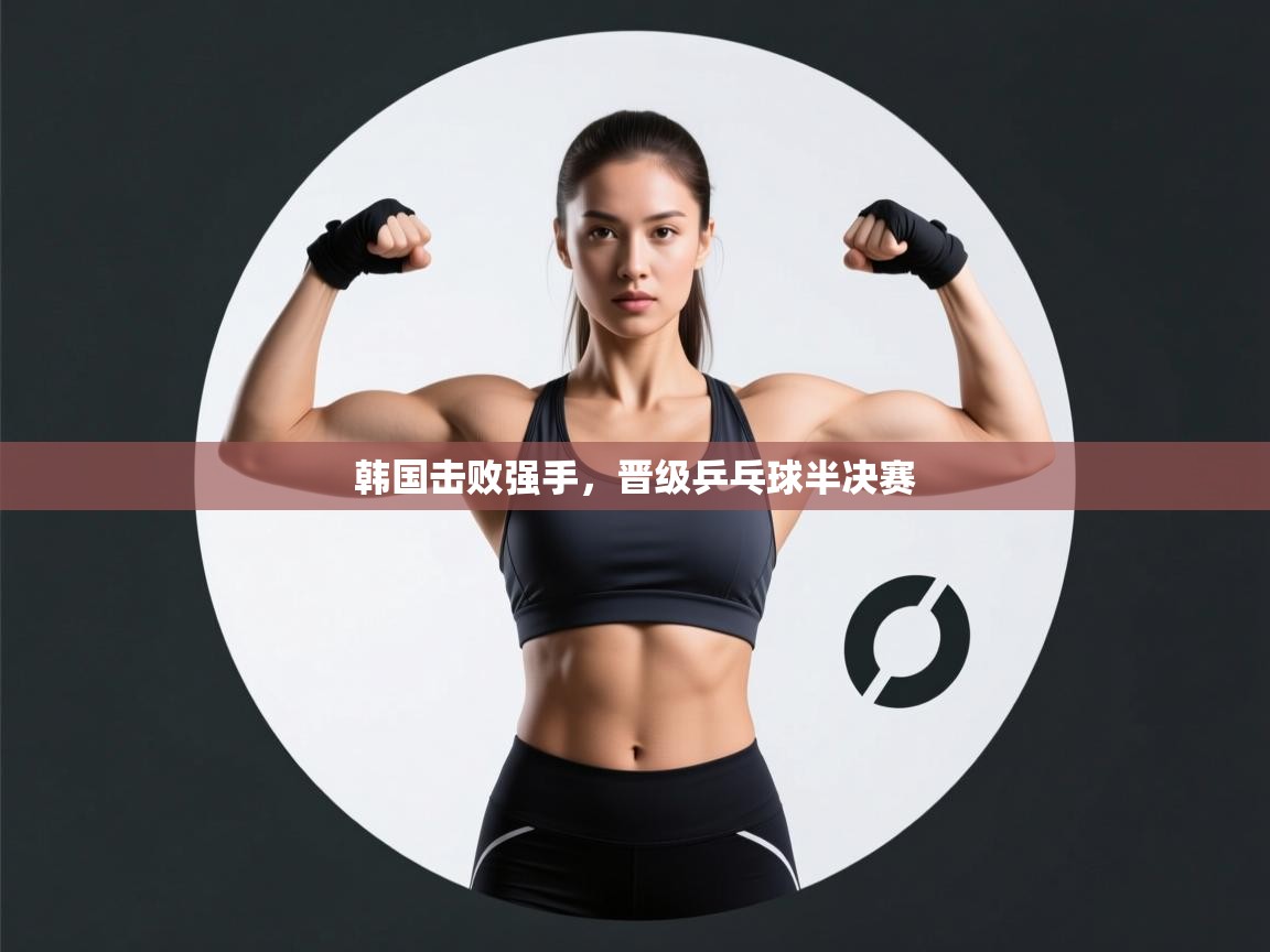 开云网页版-韩国击败强手，晋级乒乓球半决赛